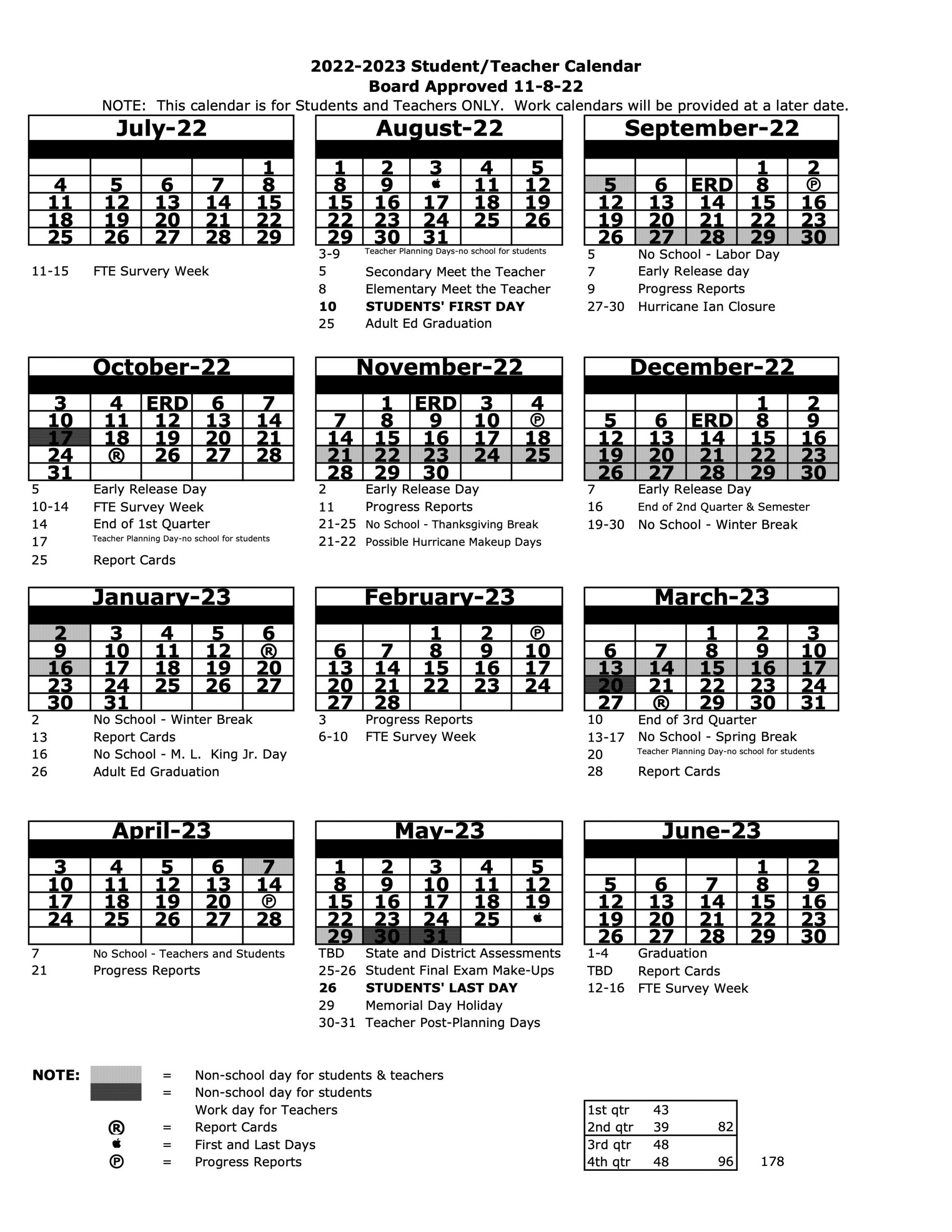 calendar-sanders-memorial-elementary-school