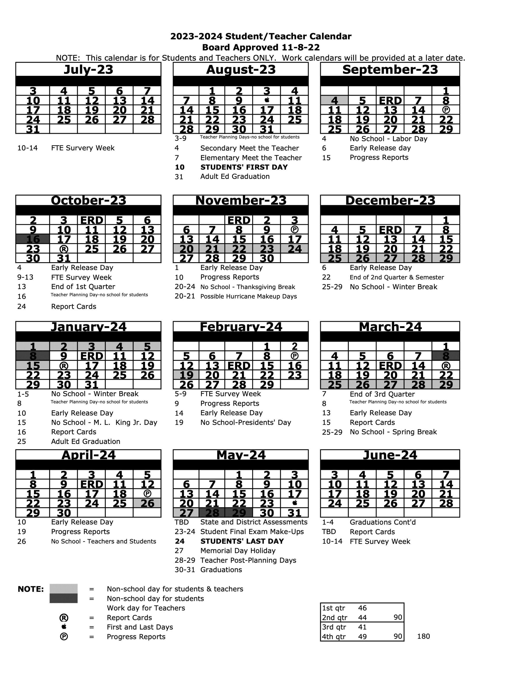 calendar-sanders-memorial-elementary-school