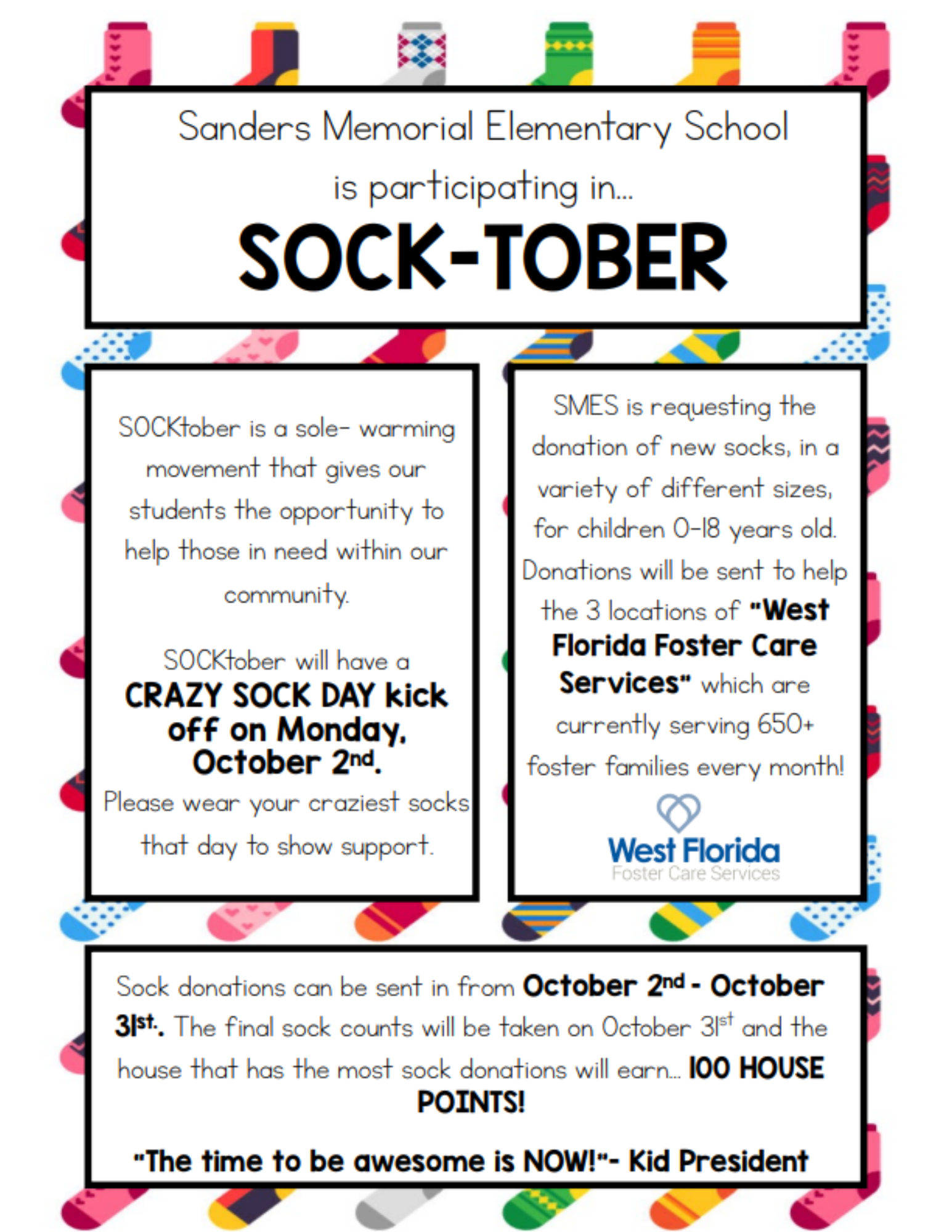 Events Sanders Memorial Elementary School